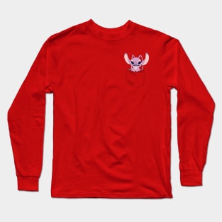 Angel in a pocket Long Sleeve T-Shirt